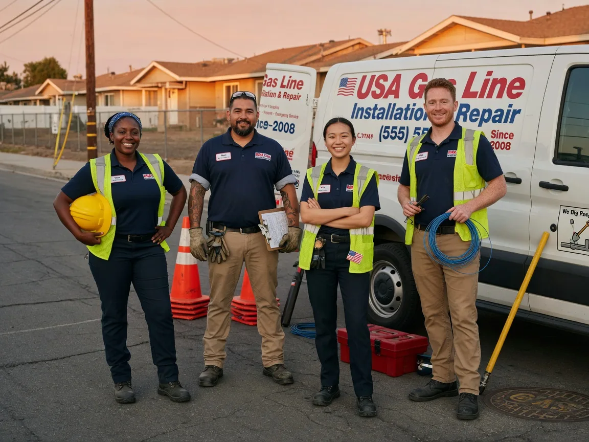 Gas Line Installation company in Jenners, PA